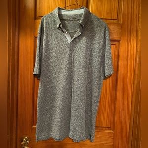 Tailorbyrd mens grey polo size XL